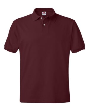 Hanes Men's EcoSmart® Jersey Polo - Image 55