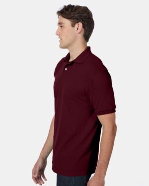 Hanes Men's EcoSmart® Jersey Polo - Image 59
