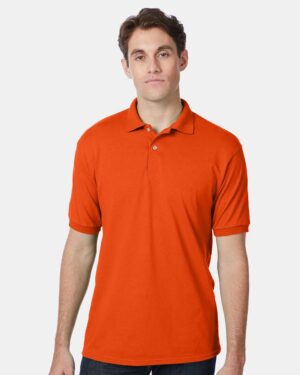 Hanes Men's EcoSmart® Jersey Polo - Image 70