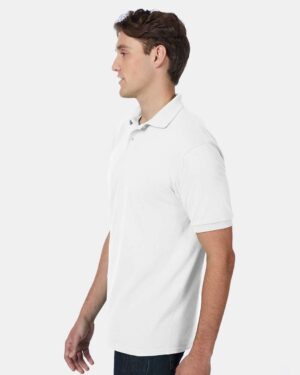 Hanes Men's EcoSmart® Jersey Polo - Image 83