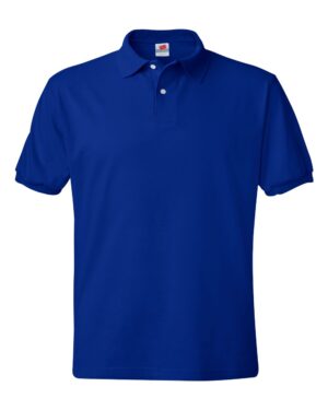 Hanes Men's EcoSmart® Jersey Polo - Image 34