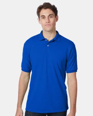 Hanes Men's EcoSmart® Jersey Polo - Image 37