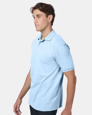 Hanes Men's EcoSmart® Jersey Polo - Image 50