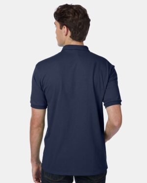 Hanes Men's EcoSmart® Jersey Polo - Image 66