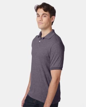 Hanes Men's EcoSmart® Jersey Polo - Image 20