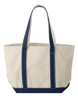 Liberty Bags Windward Large Cotton Canvas Classic Resort Tote - Image 11