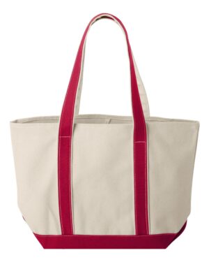 Liberty Bags Windward Large Cotton Canvas Classic Resort Tote - Image 14