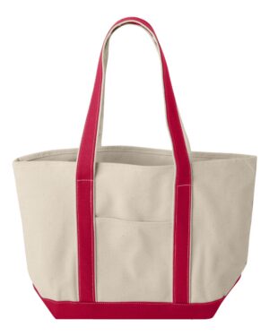 Liberty Bags Windward Large Cotton Canvas Classic Resort Tote - Image 13