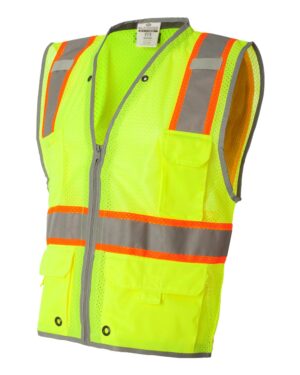 Kishigo Unisex Premium Brilliant Series® Heavy-Duty Class 2 Vest - Image 5