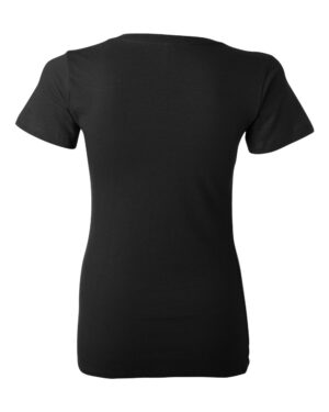 BELLA + CANVAS Women’s Jersey Deep V-Neck Tee - Image 6