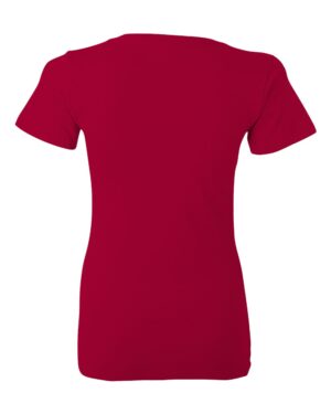 BELLA + CANVAS Women’s Jersey Deep V-Neck Tee - Image 30