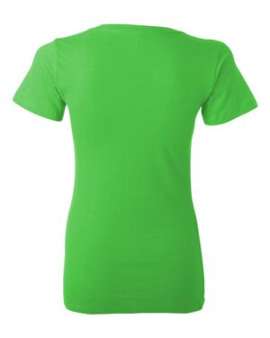 BELLA + CANVAS Women’s Jersey Deep V-Neck Tee - Image 24