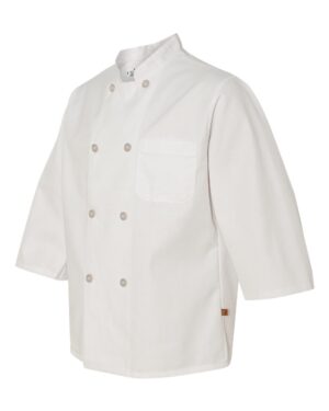 Chef Designs Three-Quarter Sleeve Chef Coat - Image 2