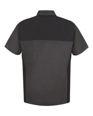 Red Kap Men's Short Sleeve Motorsports Shirt - Image 4