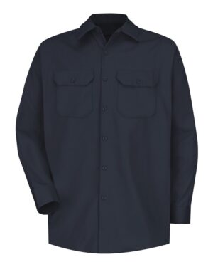 Red Kap Men's Deluxe Heavyweight Cotton Shirt - Image 3