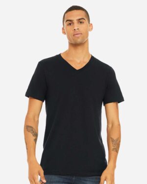 BELLA + CANVAS Unisex Jersey V-Neck Tee - Image 87