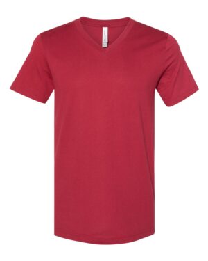 BELLA + CANVAS Unisex Jersey V-Neck Tee - Image 16