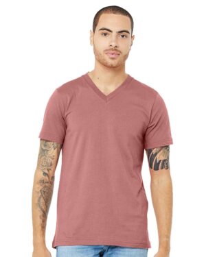 BELLA + CANVAS Unisex Jersey V-Neck Tee - Image 37