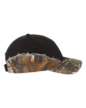 Kati Licensed Camo with Barbed Wire Embroidery Cap - Image 6