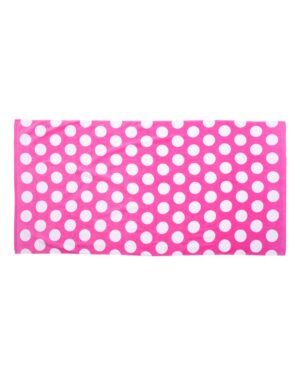 Carmel Towel Company Polka Dot Velour Beach Towel - Image 3