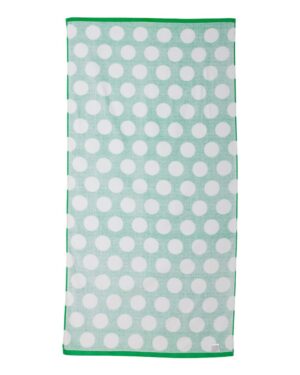 Carmel Towel Company Polka Dot Velour Beach Towel - Image 6