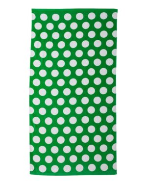 Carmel Towel Company Polka Dot Velour Beach Towel - Image 5