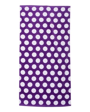 Carmel Towel Company Polka Dot Velour Beach Towel - Image 11