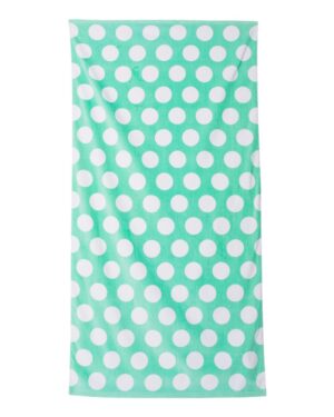 Carmel Towel Company Polka Dot Velour Beach Towel - Image 9
