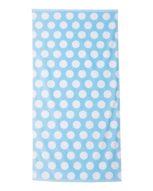 Carmel Towel Company Polka Dot Velour Beach Towel - Image 7