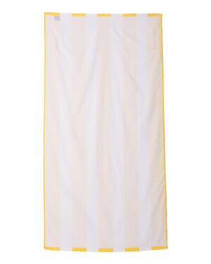 Carmel Towel Company Cabana Stripe Velour Beach Towel - Image 8