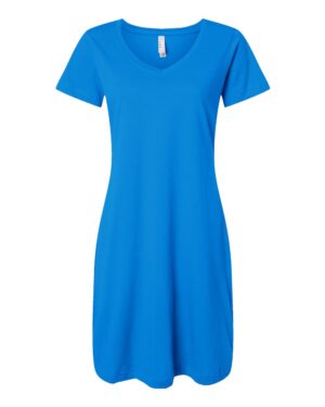LAT Women's Fine Jersey V-Neck Coverup - Image 7