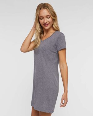 LAT Women's Fine Jersey V-Neck Coverup - Image 14