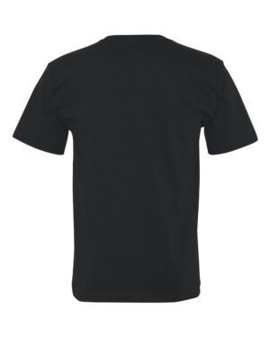 Bayside Unisex USA-Made Midweight Pocket T-Shirt - Image 3
