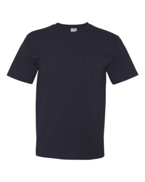 Bayside Unisex USA-Made Midweight Pocket T-Shirt - Image 13