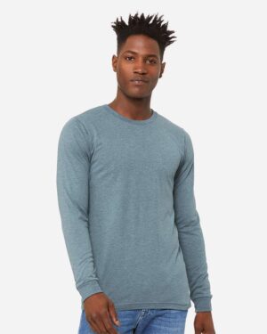 BELLA + CANVAS Unisex Triblend Long Sleeve Tee - Image 34