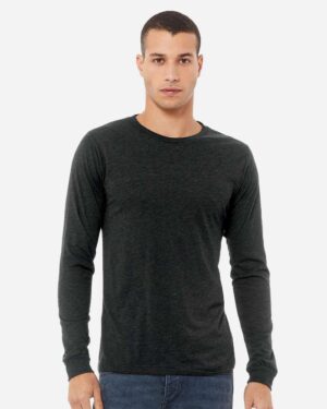 BELLA + CANVAS Unisex Triblend Long Sleeve Tee - Image 28