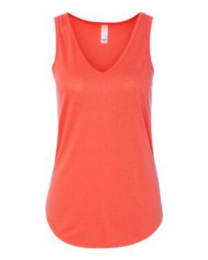 BELLA + CANVAS Women's Flowy V-Neck Tank - Image 13