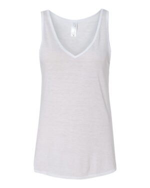 BELLA + CANVAS Women's Flowy V-Neck Tank - Image 31