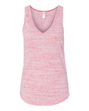 BELLA + CANVAS Women's Flowy V-Neck Tank - Image 25