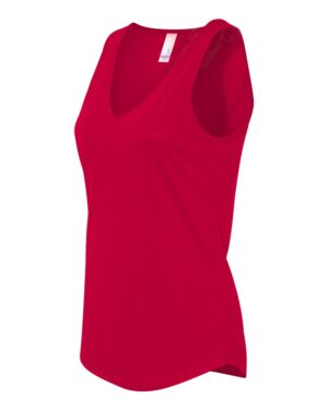 BELLA + CANVAS Women's Flowy V-Neck Tank - Image 23