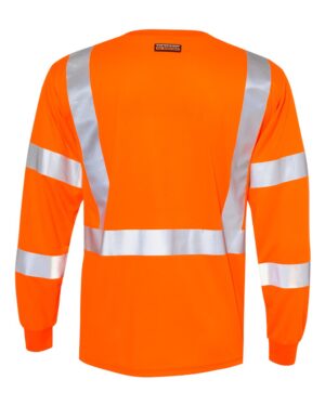 Kishigo Unisex Long Sleeve Class 3 T-Shirt - Image 5