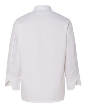 Chef Designs Eight Knot Button Chef Coat with Thermometer Pocket - Image 3