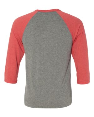 BELLA + CANVAS Unisex Three-Quarter Sleeve Baseball Tee - Image 41