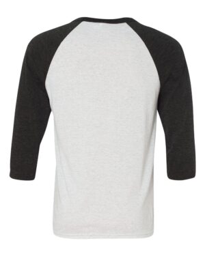 BELLA + CANVAS Unisex Three-Quarter Sleeve Baseball Tee - Image 50