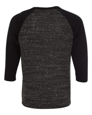 BELLA + CANVAS Unisex Three-Quarter Sleeve Baseball Tee - Image 6