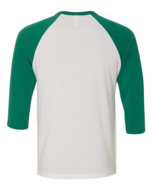 BELLA + CANVAS Unisex Three-Quarter Sleeve Baseball Tee - Image 80
