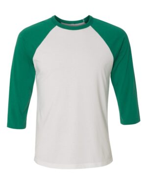 BELLA + CANVAS Unisex Three-Quarter Sleeve Baseball Tee - Image 78