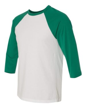BELLA + CANVAS Unisex Three-Quarter Sleeve Baseball Tee - Image 79