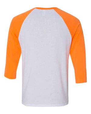 BELLA + CANVAS Unisex Three-Quarter Sleeve Baseball Tee - Image 92