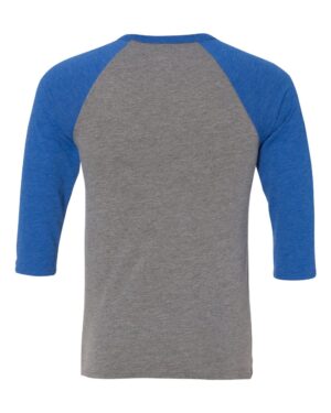 BELLA + CANVAS Unisex Three-Quarter Sleeve Baseball Tee - Image 44